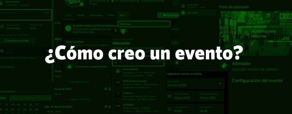 ¿Cómo puedes crear un evento en Facebook?